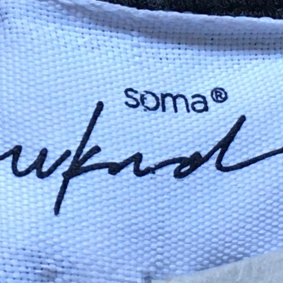 Soma Wknd size XXL hooded long gray cardigan - Picture 4 of 5